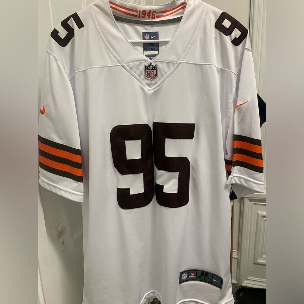 Myles Garrett Cleveland Browns Throwback jersey